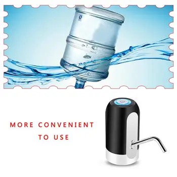 Prenosni Razpršilnik Vode Home Office Prostem Steklenica za Vodo Črpalka Električni Razpršilnik Vode USB Charge Smart Wireless Vodna Črpalka