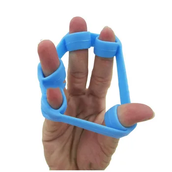 Silicij Šport Prst Gripper Moč Trener Odpornost Strani Prijem Za Zapestje Nosila Prst Expander Uresničevanje Prst Odpornost