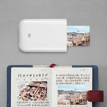 Xiaomi AR Tiskalnik Prenosni Mi Fotografijo Pockt Tiskalnik 300 dpi DIY Delež 500mAh Bluetooth, združljiva Potovanja Sliko Tiskalnika APPControl