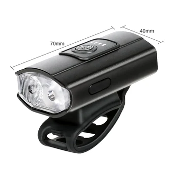 MTB Kolesarske Luči Spredaj 600 Lumen T6 LED Lučka za Kolo 1000mAh USB Polnjenje Smerniki Vklop, Prikaz Kolesarsko Krmilo Svetilka