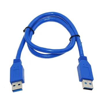 10PCS Hitro USB 3.0 Tip A Moški Tip A Moški Podaljšek 0,6 M do 1,5 M Kabel USB za Radiator, Webcam, Avto MP3, Fotoaparat