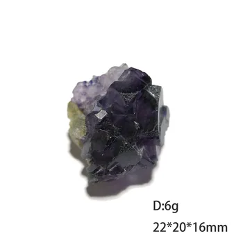56 g B5-2a Naravnega Kamna Fluorite Mineralnih Kristalov Osebek Od Notranja Mongolija,Kitajska