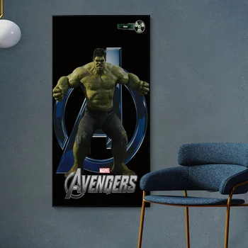 Marvel Avengers HD Movie Plakat Platno Slikarstvo Spiderman Captain America Wall Art Otroški Sobi Doma Dekor Slikarstvo Spalnica Dekor