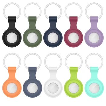 Novi Silikonski Zaščitni Pokrov, Pol-pack-gnome Slog Z Keychain Za Apple airtags Lokator Barve Silikonsko Ohišje z Rednim Sponke