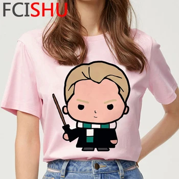 Draco Malfoy tshirt ženske ulzzang grafični tees ženske priložnostne japonski tumblr majica s kratkimi rokavi top tees harajuku ulzzang