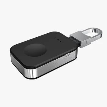 QI Brezžični Polnilec Za Apple Watch band 4 42mm/38 mm iWatch 3 4 Prenosni pametno gledati Zunanji baterijski Paket KeyChain moči banke