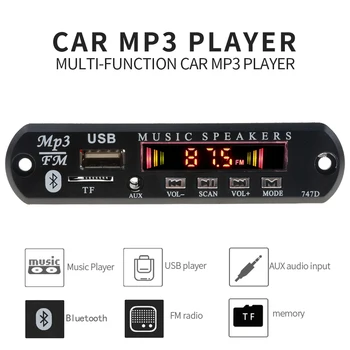 Kebidu 5V-12V Bluetooth, MP3 Odbor MP3 Predvajalnik Komplet FM Radio TF USB 3,5 Mm WMA AUX Avdio Sprejemnik za Zvočnik Telefona