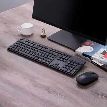 Xiaomi Wireless Keyboard & Mouse Nastavite 2,4 GHz Prenosne Večpredstavnostne Mi Miške, Tipkovnice Combo Notebook Laptop Za Office Home