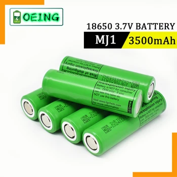 Novi izdelki Izvirni MJ1 3,7 v 3500MAH 18650 Polnilna Litij Baterija Za Svetilko, baterije za LG MJ1 3500mah baterije