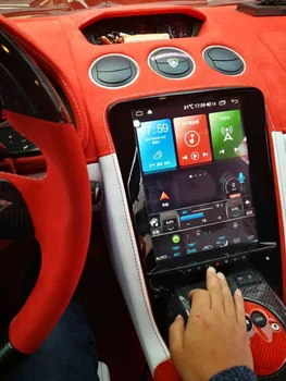 Android za 10,0 6 G-128G Tesla Zaslon Carplay Za Lamborghini Gallardo Avto GPS Radio Stereo Sprejemnik Navi Avdio Snemalnik Vodja Enote