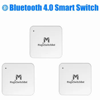 3pcs Smart Stikalo Bot Gumb Potiskalo Brezžični Telefon, Nadzor Doma brez ključa za Zaklepanje Naprave, združljive Brezžične Odprite Udobje