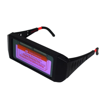 ABSF Samodejno Fotoelektrično Varjenje Očala Solar Powered Auto Temnenje Varjenje Čelada Maska za Oči Buljiti Varjenje Stekla