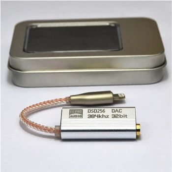DSD čisto nov ES9318 mobilni telefon strela 3,5 mm dekodiranje DAC Oja HIFI žice adapter, slušalke, kabel Za ESS naprave