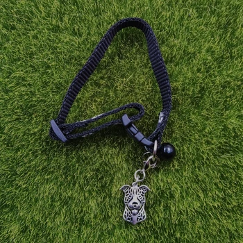 Zlati Prinašalec Pit Bull Terier Nemški Ovčar Whippet Ehime Pes Živali Keychain Key Ring Pet Retro Silver Plated Darilo