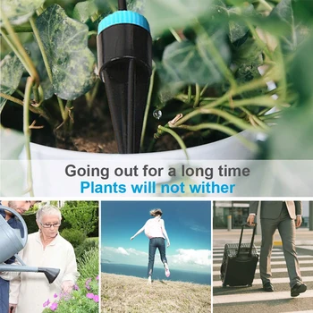 10Pcs Kapljično Namakanje Kit Toplogrednih Zalivanje Rastlin Sistem Prilagodljivih Mikro Namakanje Vode-Sistem Varčevanja za Vrt Dropship #