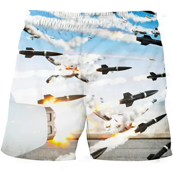 Sonic Kul-pantalones cortos transpirables par niños y niñas, con estampado 3D, holgados, informales, par playa, verano, 2020