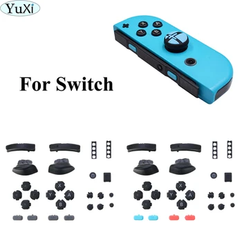 YuXi Zamenjava ABXY Smer Tipke SR SL L R i ZR ZL Sproži Celoten Sklop Gumbov za Nintendo Stikalo JoyCons