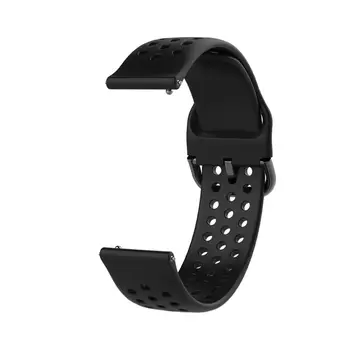 Silikonski Manšeta 20 MM Šport Band Za Samsung Galaxy Watch 3 41mm Prestavi S2 Smartwatch Zapestnica Za Huami Amazfit GTR 42mm Trak