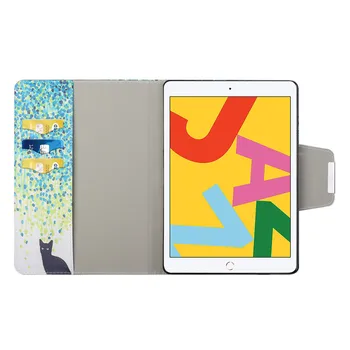 Tablete za iPad 10 2 2019 2020 Ohišje za iPad 8 8. 7. Gen Kritje Luštna Mačka Samorog Cvet Funda za iPad 10.2 2019 2020 Primeru