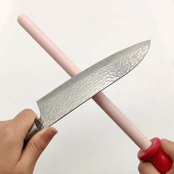 14 palčni Poklicni Kuhar Nož Ostra Palico Ostrenje Palico musat Honanje Jekla Za Kuhinjski Nož Keramični material, vroče prodaje