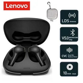 Original Lenovo HT06 TWS 5.0 Bertone Čip Bluetooth Slušalke z Dvojno MIC Zmanjšanje Hrupa Brezžični Čepkov Neprepustna Za MI