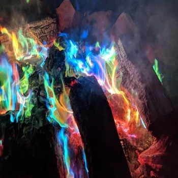25 g Magic Fire Pisane Plameni v Prahu Kresovanje Vrečk Pirotehnika Magic Trick Prostem Kampiranje, Pohodništvo Preživetje Orodja