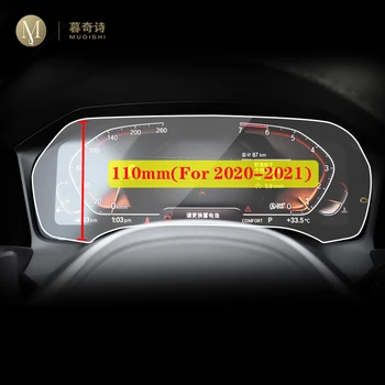Za BMW G30 G31 Serije 5 2021 Avto Dodatki Notranjost nadzorna plošča Zaslon Kaljeno Steklo za instrumentne Plošče in Film Zaščitnik