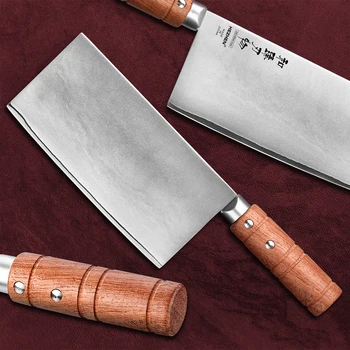 HEZHEN 7 Cm, Rezanje Nož iz Nerjavečega Jekla, 3 Plast Kompozita Jekla Profesionalni Kuhinjski Nož Za Meso Japonski Kuhar Noži
