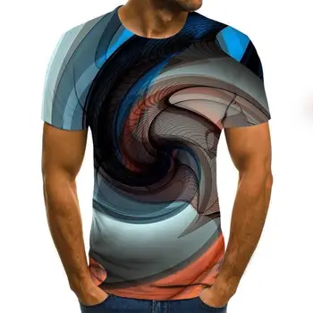2020 Moških Oblačil Plus Velikost Kul T Shirt Poletje Neznancu, kar Harajuku 3d Print Majica s kratkimi rokavi Posadke Vratu Priložnostne Tee Majica