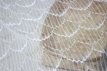 1,5 m x 3 m dolgo afriške čipke tkanine trepalnic čipke 2019 visoke kakovosti poročno obleko obrti čipke aplicirano