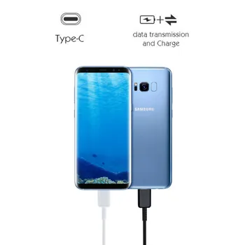Originalni SAMSUNG 20 cm 120 cm 150 cm USB Tip C C Kabel Hitro Polnjenje Podatkov Linija Za Samsung Galaxy S8 S9 Plus S10 e A5 A7 2017 Opomba 8
