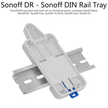 Sonoff DR - Sonoff DIN Rail Pladenj DIN Rail Vgrajena stikalna plošča Opremo Trajno Prožna Za Sonoff Osnovne RF Pow TH10/16 Dual