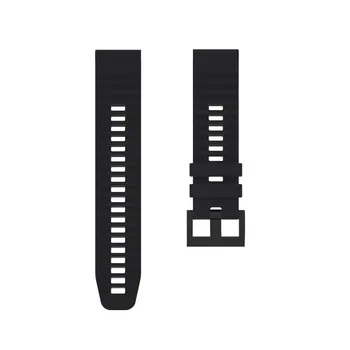 Silikonski watchband 26 mm trak zamenjati Za Garmin Fenix 5X 5X Plus pametna zapestnica Nastavljiva manšeta Za Garmin Fenix 6X 6X Pro