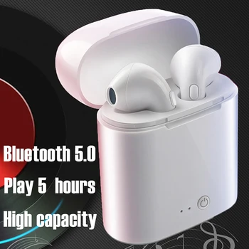 Slušalke Stereo Slušalka TWS I7s Bluetooth Brezžične slušalke Za huawei xiaomi samsung Šport slušalke Bluetooth