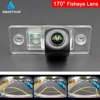 Fisheye Objektiv Avto Backup Rear View Camera Track Za VW Jetta Bora, Golf Polo MK4 A4 MK5 A5 Golf 4 5 Vzvratno Parkirni prostor