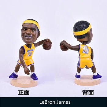 12 cm, Košarka Zvezde Jordan, Kobe Bryant Model Številke Zbirateljske PVC Dejanje Slika Igrača Tresenje glave Avto Deco Urad Lutke Darilo