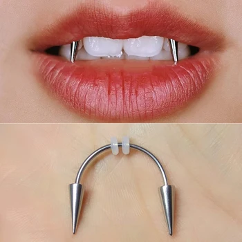 Moda Goth Ustnice Obroč iz Nerjavečega Jekla BCR Septum Piercing V ustih Obroč Punkcijo Uhani Hoop Nos Obroč Body Piercing Nakit