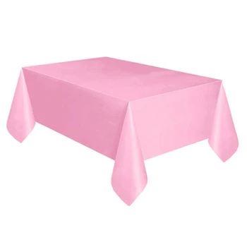 Otroci Happy Birthday Party Plastičnih Obrišite Čist Tablecover Potrebščine, Namizni Prt Za Enkratno Uporabo Rojstni Dan Prtom Pink Princess