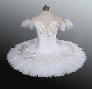 2021 Rdeče Palačinka Balet Tutu Strokovno Odrasle, Otroke, Otroci, Swan Lake Obleka Ženske Balet Ples Kostumi Ballerina Stranka Dekleta