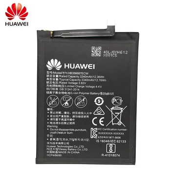 Huawei Original Za Huawei Mate 10 Lite Čast 7X 8X 9 9i 10/10 Lite/Huawei P10 P20 Nova 2 Plus Nova 2i/3i/4e/G10 Baterije