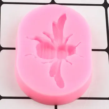 3D Insektov Čebel Silikonsko Plesni Cupcake Pokrivalo Fondat Torta Dekoraterstvo Orodja Sladkarije Polimerne Gline Čokolada Gumpaste Kalupi
