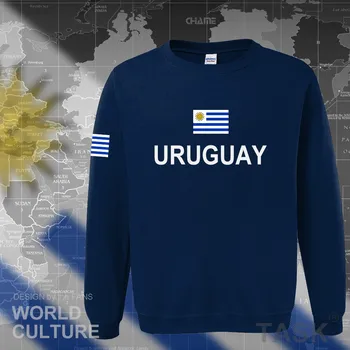 Urugvaj Uruguayan Hoodie Moški Majica Znoj Nove Ulične Hip Hop Oblačila Trenirko Narod Državi Zastave, URY