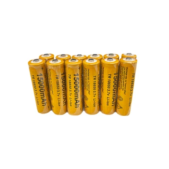 Dolidada 3,7 V 15000 mAh litij-ionske baterije 18650 Polnilna baterija Za LED svetilka/Elektronika