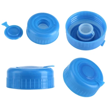 5Pcs Modra Galono Pitne Vode Steklenico Vijak na Skp Zamenjava Anti Splash Pokrovi Za 5.5 cm vtičnico Vijak Galono Steklenica za Vodo