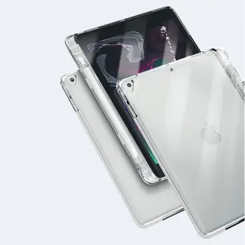Funda iPad Pro Air 1 2 9.7 Primeru za Apple iPad 5. in 6. Generacije Shockproof Prilagodljiv Filicone Prozorno Ohišje za iPad Zraka 1 2