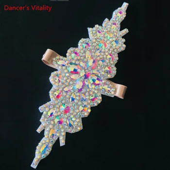 Ples trebuh Stopala Pribor High-end Diamond-okovan Klincima Anklet Orientalski Ples Ženska Odraslih Temperament Uspešnosti Dodatki