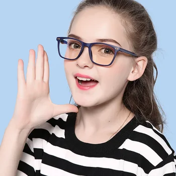2021 TR90 Otrok Modra Svetloba Dokaz Očala Fantje in Dekleta Preprosto Polje Računalnik Očala za Branje Očala Očala optičnih očal