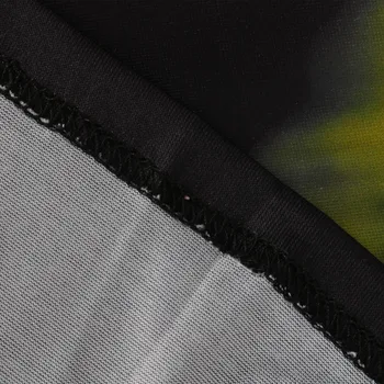 Moda za Ženske Priložnostne brez Rokavov Camis Telovnik Proti-Vrat Natisnjeni Ženske Dolga Obleka Črna obleka s Rumeni Cvet poletje obleko 2021
