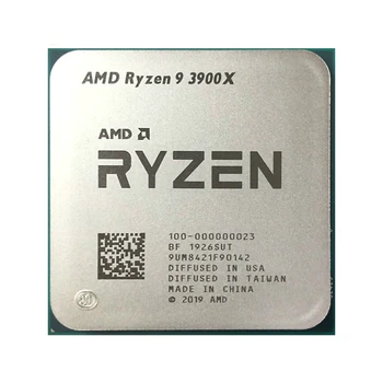 AMD Ryzen 9 3900X R9 3900X 3,8 GHz Dvanajst-Core 24-Nit CPU Procesor 7NM L3=64M 100-000000023 Vtičnico AM4