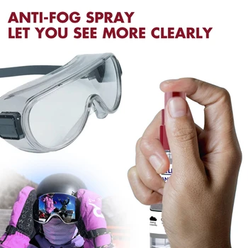 Anti Meglo Spray Eyeglass Očala Antifog Objektive 48h Dolgotrajno Očala Defogger Preprečevanje Rosenja Spray za Očala